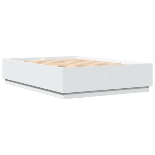 Bed Frame White 150x200cm - Image 6