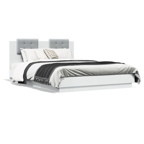 Bed Frame White 150x200cm