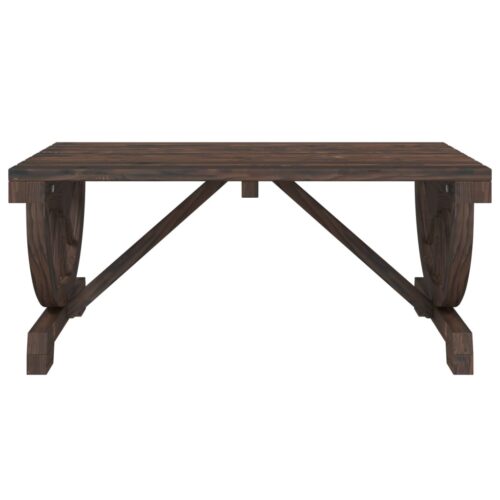 Wagon Wheel Garden Coffee Table - Image 5