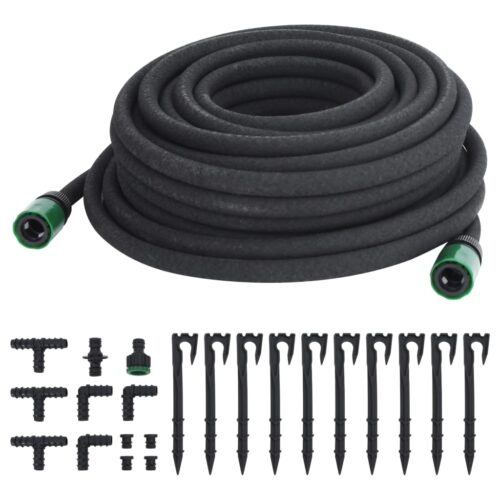 Garden Soaker Hose Black 0.6" 25m Rubber - Image 3