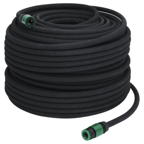 Garden Soaker Hose Black 0.6" 100m Rubber - Image 2