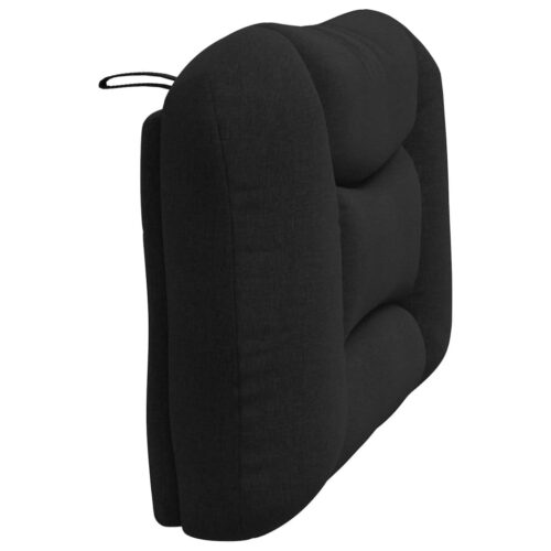 Headboard Cushion Black 107cm King Single Fabric - Image 6