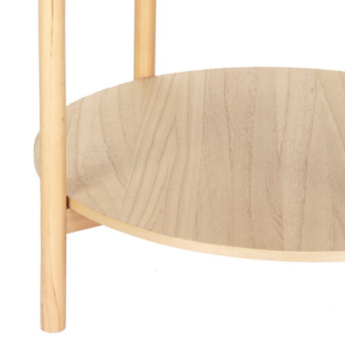 Artiss Coffee Table Side Table Round 70CM - Image 4