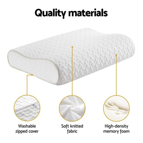 Giselle Memory Foam Pillow Contour Neck - Image 5