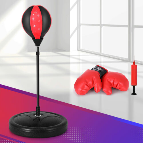 Everfit Punching Boxing Bag Stand Set Gloves with Pump Height Adjustable - Image 5