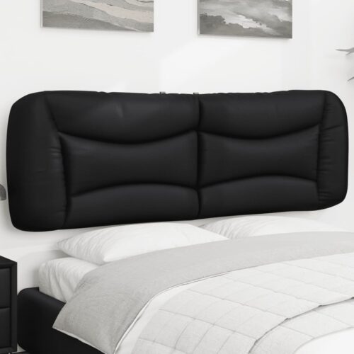 Queen Size Fabric Headboard Cushion Bed Frame Head Pillow Bedhead Pad Dark Grey - Image 2