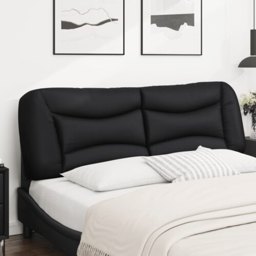 Queen Size Fabric Headboard Cushion Bed Frame Head Pillow Bedhead Pad Dark Grey - Image 3