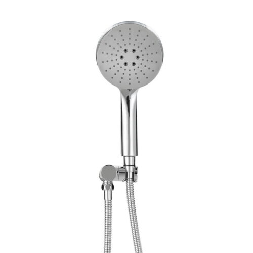 Handheld Shower Head Holder 4.7'' High Pressure Silver - Image 3