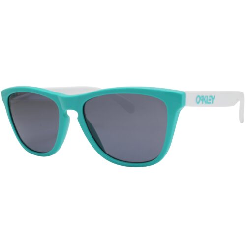 Ex Display Oakley 24-417 Frogskins Heritage Collection Seafoam Grey Sunglasses - Image 2