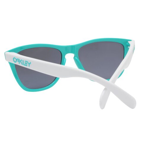 Ex Display Oakley 24-417 Frogskins Heritage Collection Seafoam Grey Sunglasses - Image 5