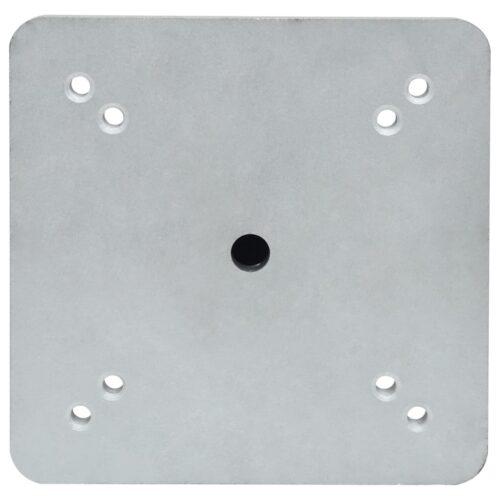 In-Ground Parasol Base with Rod 16x16x52cm Steel - Image 3