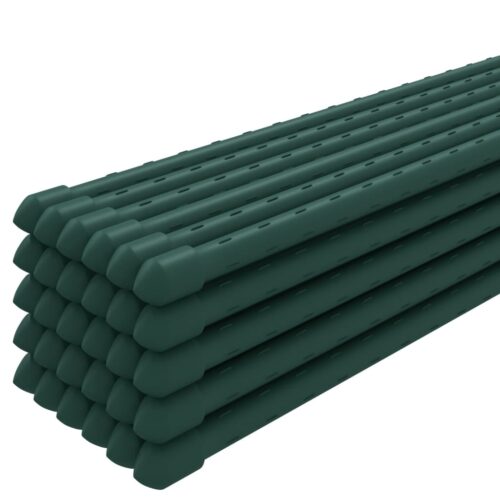 Garden Plant Stakes 30pcs Green 180cm Steel - Image 3