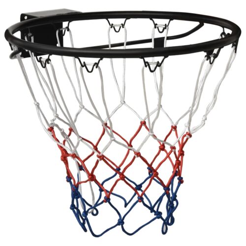 Basketball Ring Black 45cm Steel