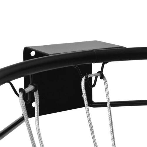 Basketball Ring Black 45cm Steel - Image 5