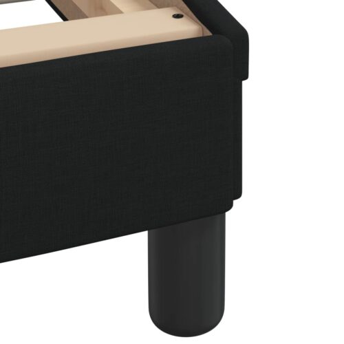 Bed Frame "Dover" Black 107x203cm King Single Fabric - Image 7