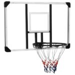 Basketball Backboard Transparent 106x69x3cm Polycarbonate