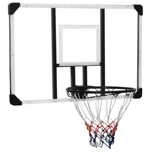 Basketball Backboard Transparent 106x69x3cm Polycarbonate