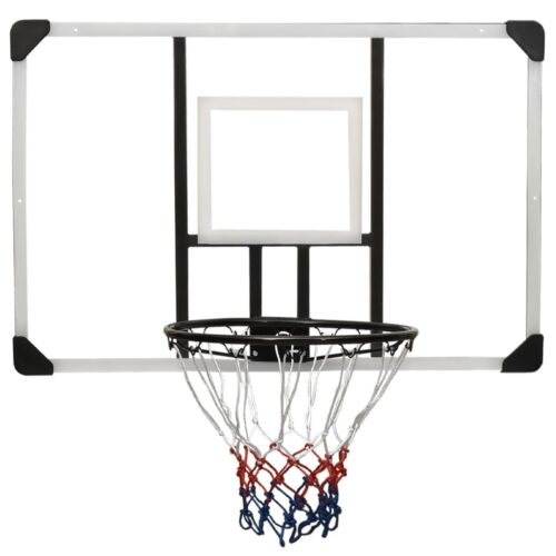 Basketball Backboard Transparent 106x69x3cm Polycarbonate - Image 2