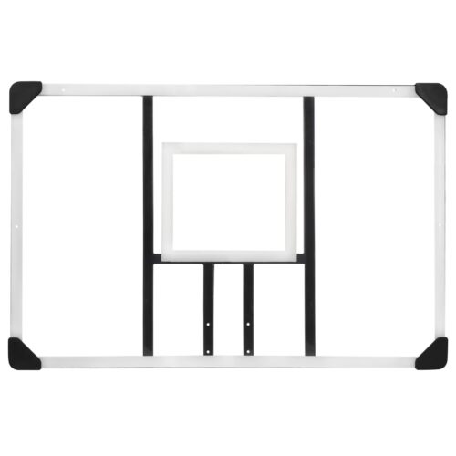 Basketball Backboard Transparent 106x69x3cm Polycarbonate - Image 5