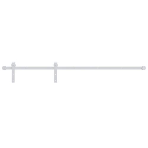 Sliding Barn Door Hardware Track Set Bedroom Interior Closet 80x210cm Solid Wood - Image 7