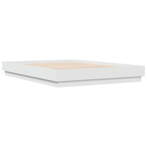 Bed Frame White 150x200cm - Image 2