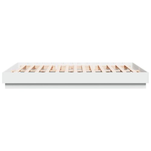 Bed Frame White 150x200cm - Image 5