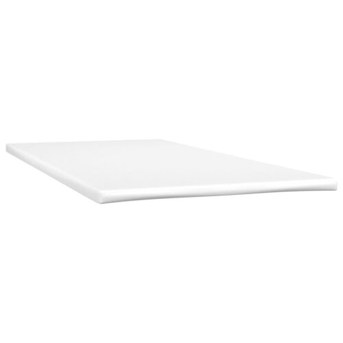 Box Spring Bed with Mattress Dark Grey 100x200cm Fabric - Image 6