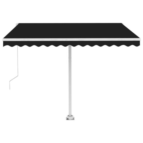 Freestanding Manual Retractable Awning 300x250cm Anthracite - Image 5