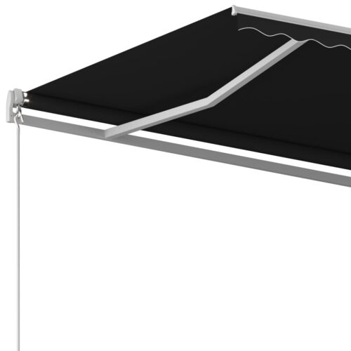 Automatic Retractable Awning with Posts 4x3m Anthracite - Image 5