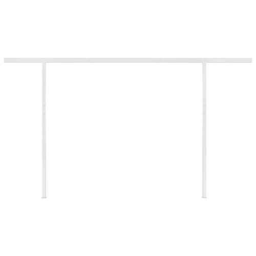 Automatic Retractable Awning with Posts 4.5x3m Anthracite - Image 7