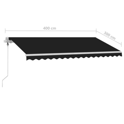 Freestanding Automatic Awning 400x300cm Anthracite - Image 7