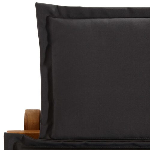 Sun Loungers with Cushions 2pcs Dark Grey Solid Wood Acacia - Image 7