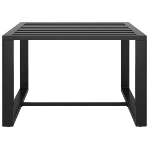 5-Piece Garden Lounge Set with Cushions Aluminium Anthracite - Image 8