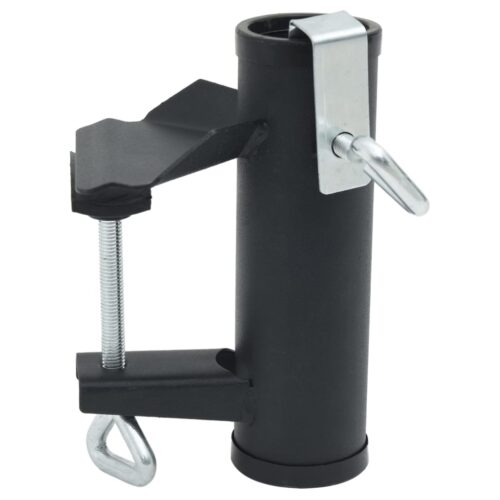 2pcs 25-38mm Umbrella Clamps Steel Holder for Outdoor Garden Patio Umbrella - Image 2