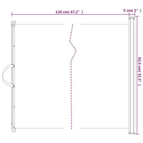 Retractable Pet Gate Black 82.5x125cm - Image 9