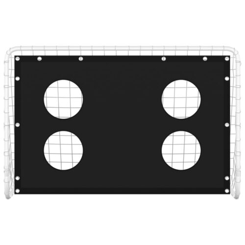 Soccer Goal Training Net Steel 184x61x122cm - Image 3