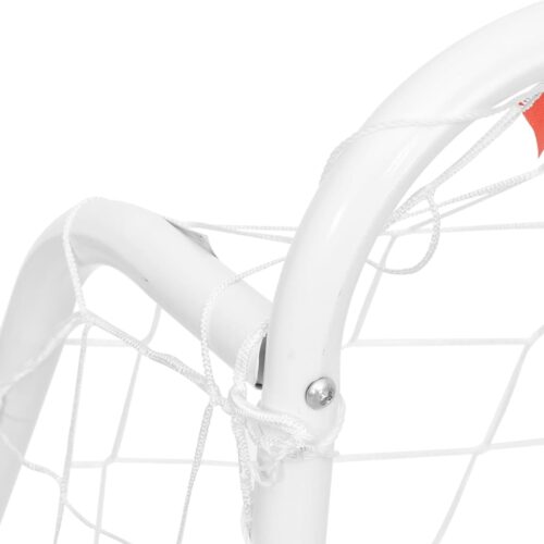 Football Goal with Net White 125x96x60cm Steel Polyester - Image 5