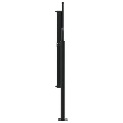 Retractable Side Awning Black 140x300cm - Image 4
