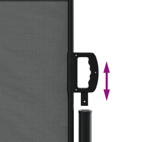 Retractable Side Awning Anthracite 140x300cm - Image 6