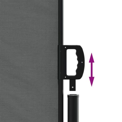 Retractable Side Awning Anthracite 160x300cm - Image 6