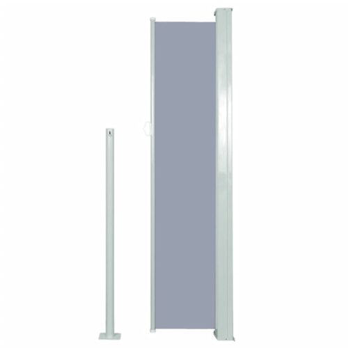 Retractable Side Awning 140 x 300cm Grey - Image 4