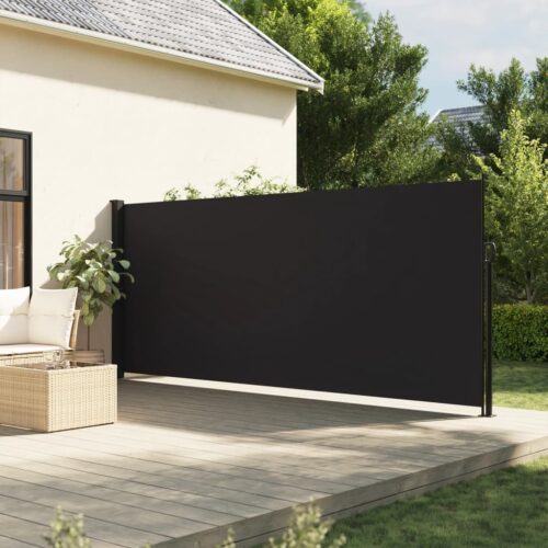 Retractable Side Awning Black 160x500cm - Image 11