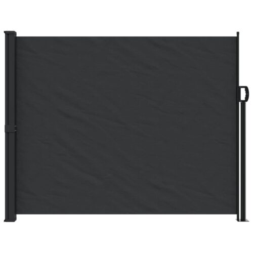 Retractable Side Awning Black 160x500cm - Image 3