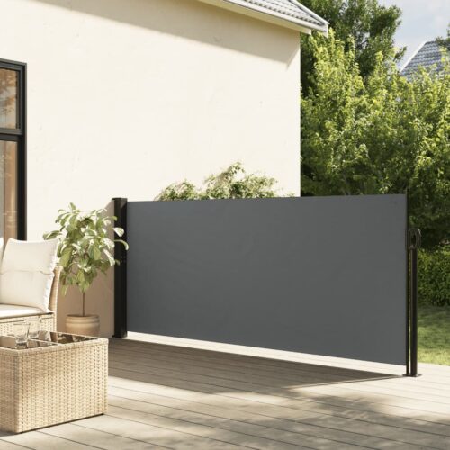 Retractable Side Awning Anthracite 140x600cm - Image 11