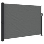 Retractable Side Awning Anthracite 140x600cm