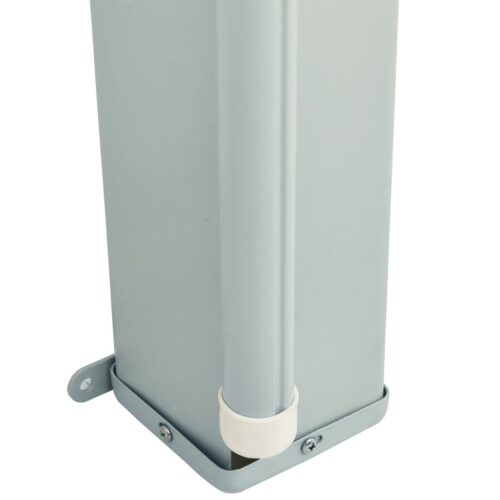 Patio Retractable Side Awning 200x600cm Grey - Image 5