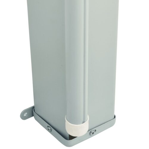 Patio Retractable Side Awning 200x600cm Black - Image 5