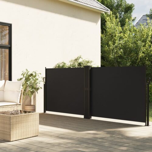 Retractable Side Awning Black 140x1000cm - Image 11