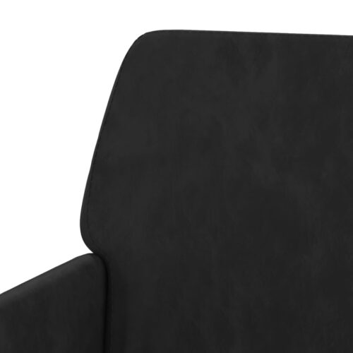 Armchair Black 62x79x79cm Velvet - Image 6