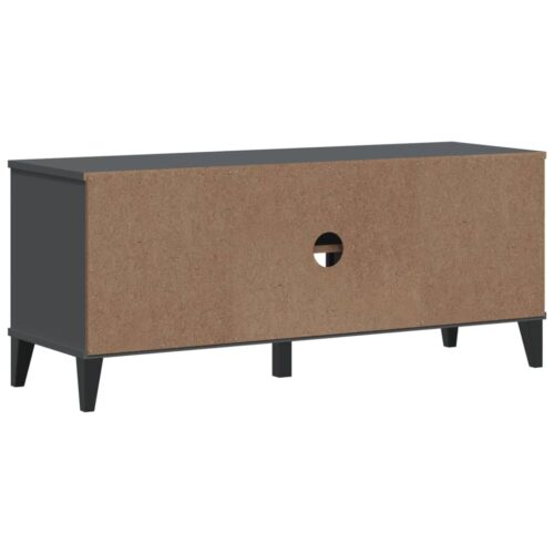 Shoe Bench VIKEN Anthracite Grey 106x35x45cm Engineered Wood - Image 7